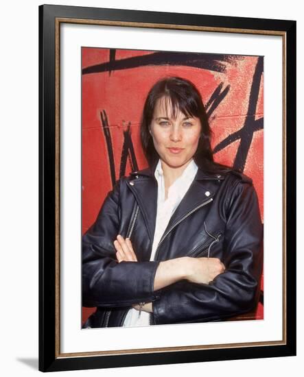 Actress Lucy Lawless-Dave Allocca-Framed Premium Photographic Print