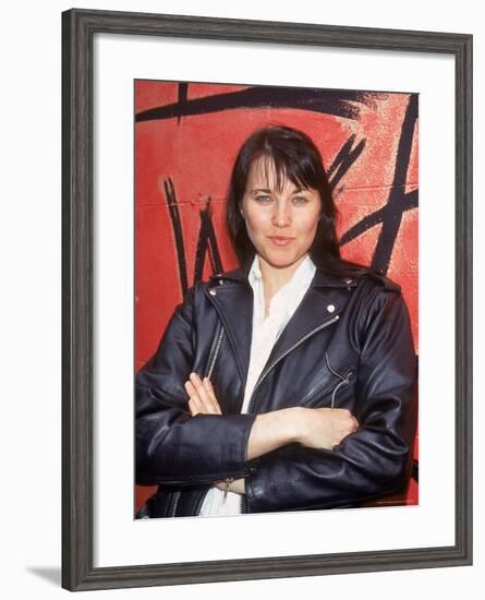 Actress Lucy Lawless-Dave Allocca-Framed Premium Photographic Print