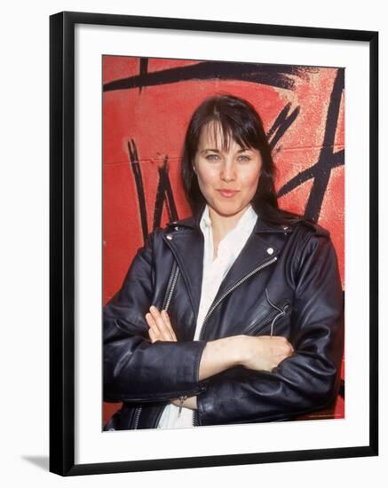 Actress Lucy Lawless-Dave Allocca-Framed Premium Photographic Print