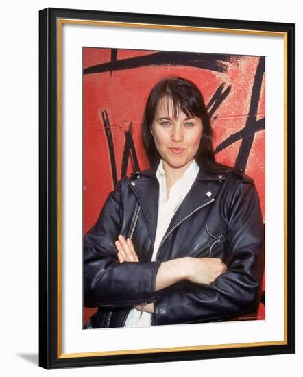 Actress Lucy Lawless-Dave Allocca-Framed Premium Photographic Print