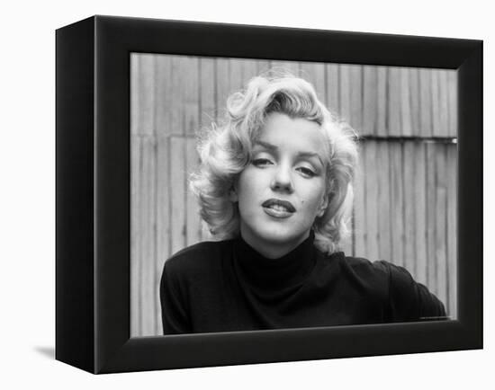 Actress Marilyn Monroe at Home-Alfred Eisenstaedt-Framed Premier Image Canvas