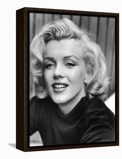 Actress Marilyn Monroe at Home-Alfred Eisenstaedt-Framed Premier Image Canvas