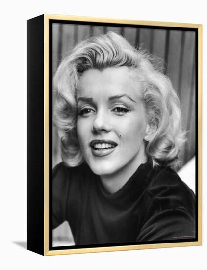 Actress Marilyn Monroe at Home-Alfred Eisenstaedt-Framed Premier Image Canvas