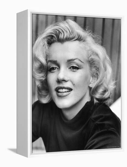 Actress Marilyn Monroe at Home-Alfred Eisenstaedt-Framed Premier Image Canvas