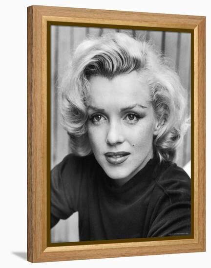 Actress Marilyn Monroe at Home-Alfred Eisenstaedt-Framed Premier Image Canvas