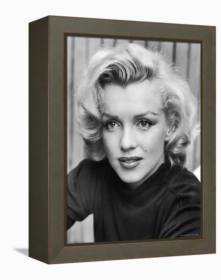 Actress Marilyn Monroe at Home-Alfred Eisenstaedt-Framed Premier Image Canvas