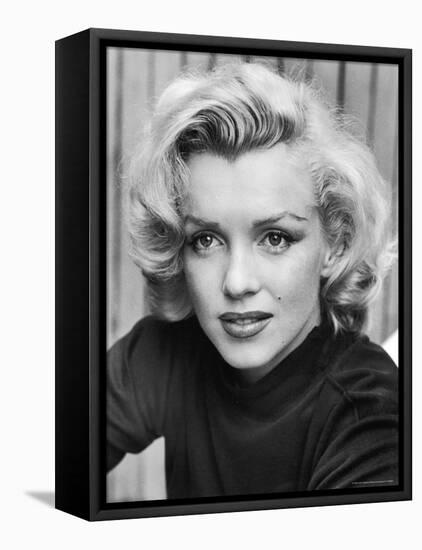 Actress Marilyn Monroe at Home-Alfred Eisenstaedt-Framed Premier Image Canvas