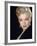 Actress Marilyn Monroe Wearing Dangling Rhinestone Earrings, with Her Hair Up-Ed Clark-Framed Premium Photographic Print