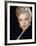 Actress Marilyn Monroe Wearing Dangling Rhinestone Earrings, with Her Hair Up-Ed Clark-Framed Premium Photographic Print