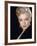 Actress Marilyn Monroe Wearing Dangling Rhinestone Earrings, with Her Hair Up-Ed Clark-Framed Premium Photographic Print