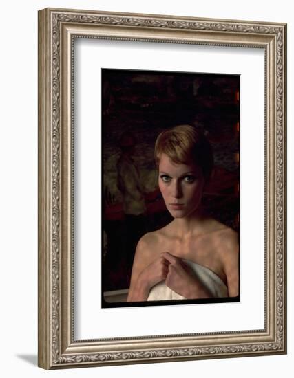 Actress Mia Farrow-Alfred Eisenstaedt-Framed Photographic Print