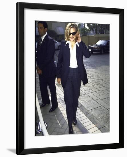 Actress Michelle Pfeiffer-Mirek Towski-Framed Premium Photographic Print