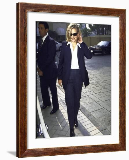 Actress Michelle Pfeiffer-Mirek Towski-Framed Premium Photographic Print