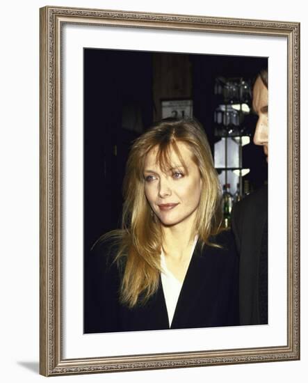 Actress Michelle Pfeiffer-null-Framed Premium Photographic Print