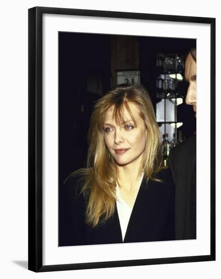 Actress Michelle Pfeiffer-null-Framed Premium Photographic Print