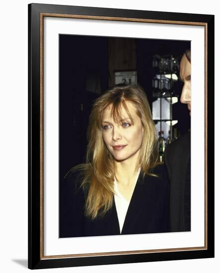 Actress Michelle Pfeiffer-null-Framed Premium Photographic Print