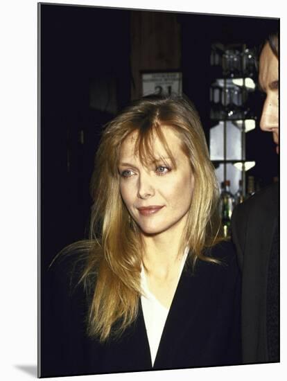 Actress Michelle Pfeiffer-null-Mounted Premium Photographic Print