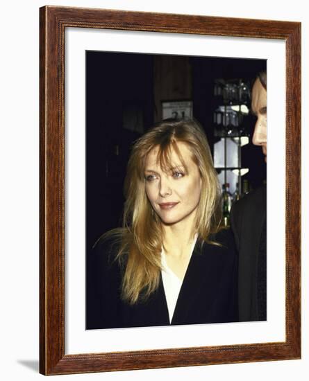 Actress Michelle Pfeiffer-null-Framed Premium Photographic Print