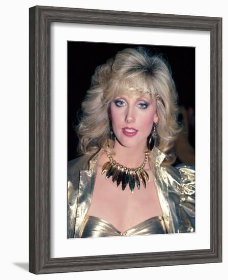 Actress Morgan Fairchild-David Mcgough-Framed Premium Photographic Print