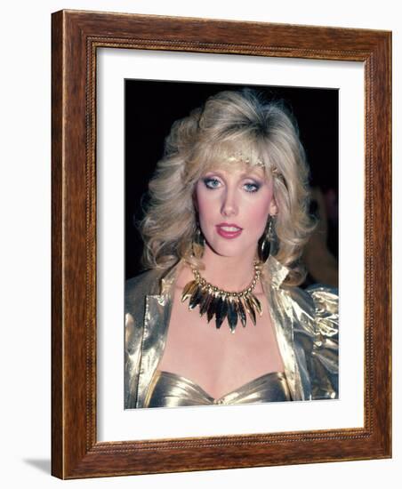 Actress Morgan Fairchild-David Mcgough-Framed Premium Photographic Print