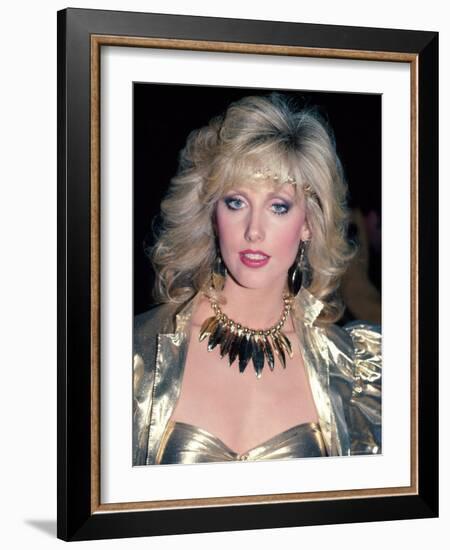 Actress Morgan Fairchild-David Mcgough-Framed Premium Photographic Print