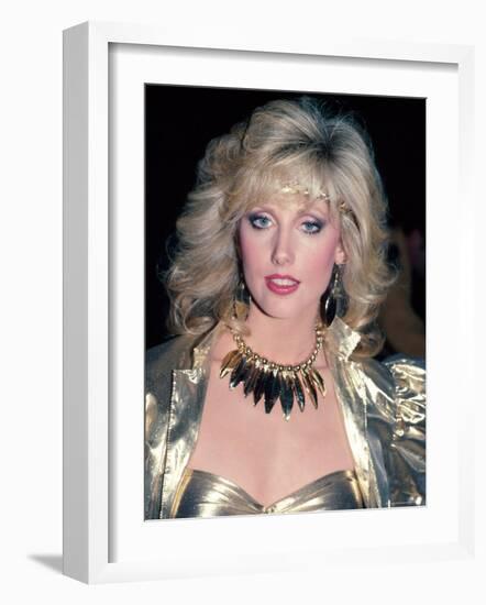 Actress Morgan Fairchild-David Mcgough-Framed Premium Photographic Print