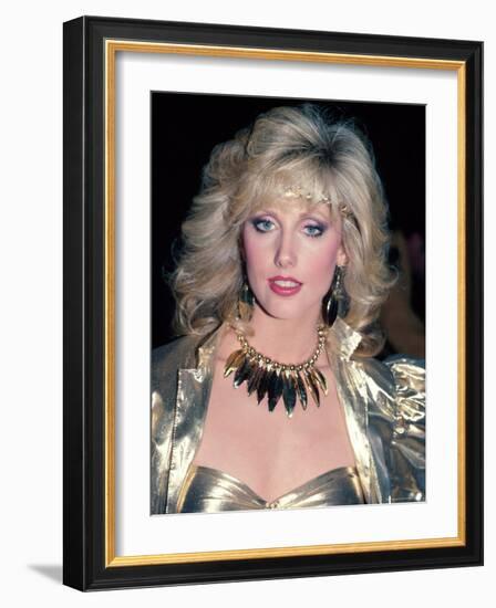 Actress Morgan Fairchild-David Mcgough-Framed Premium Photographic Print