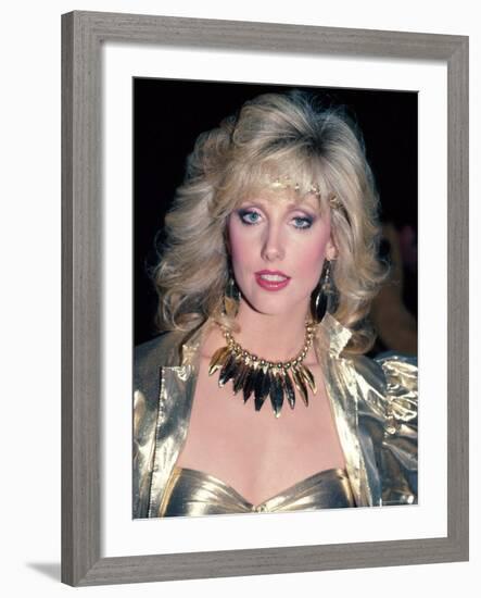 Actress Morgan Fairchild-David Mcgough-Framed Premium Photographic Print