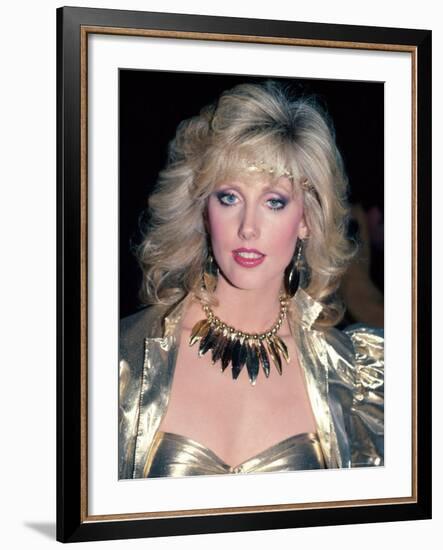 Actress Morgan Fairchild-David Mcgough-Framed Premium Photographic Print