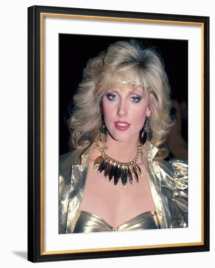 Actress Morgan Fairchild-David Mcgough-Framed Premium Photographic Print