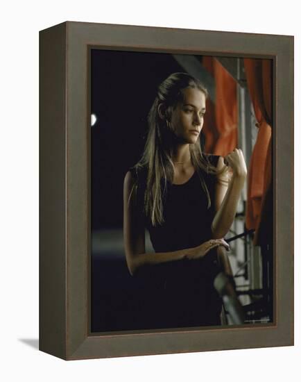 Actress Peggy Lipton-Vernon Merritt III-Framed Premier Image Canvas