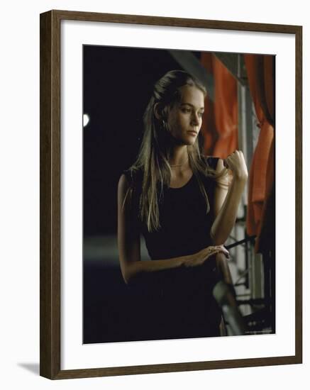 Actress Peggy Lipton-Vernon Merritt III-Framed Premium Photographic Print