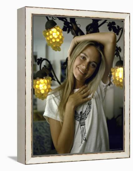 Actress Peggy Lipton-Vernon Merritt III-Framed Premier Image Canvas