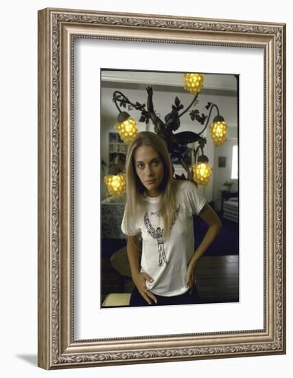 Actress Peggy Lipton-Vernon Merritt III-Framed Photographic Print