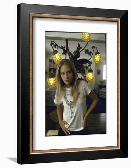 Actress Peggy Lipton-Vernon Merritt III-Framed Photographic Print