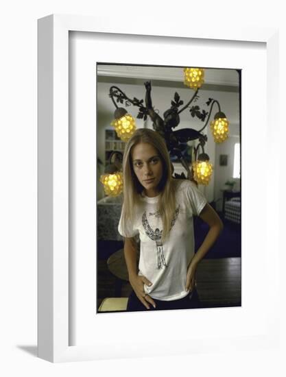 Actress Peggy Lipton-Vernon Merritt III-Framed Photographic Print