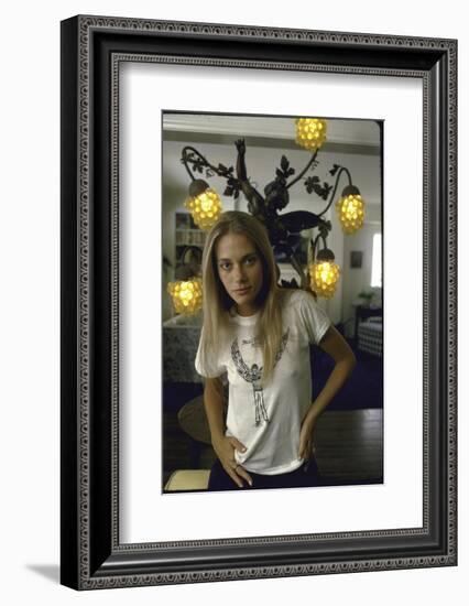 Actress Peggy Lipton-Vernon Merritt III-Framed Photographic Print