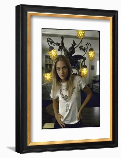 Actress Peggy Lipton-Vernon Merritt III-Framed Photographic Print