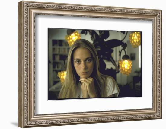 Actress Peggy Lipton-Vernon Merritt III-Framed Photographic Print