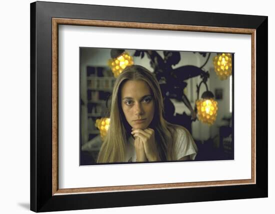 Actress Peggy Lipton-Vernon Merritt III-Framed Photographic Print