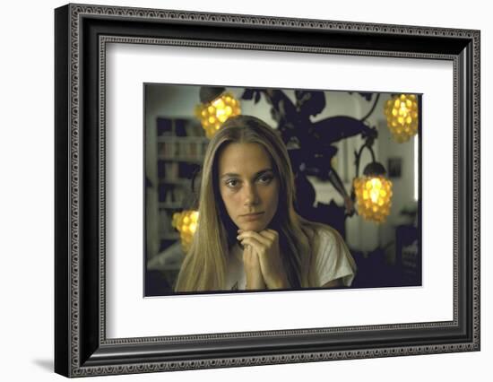 Actress Peggy Lipton-Vernon Merritt III-Framed Photographic Print