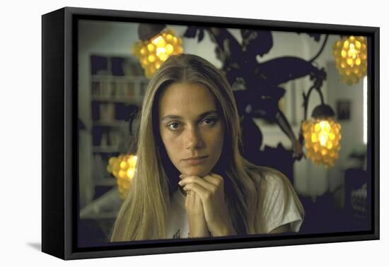 Actress Peggy Lipton-Vernon Merritt III-Framed Premier Image Canvas