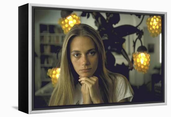 Actress Peggy Lipton-Vernon Merritt III-Framed Premier Image Canvas