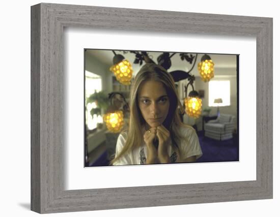 Actress Peggy Lipton-Vernon Merritt III-Framed Photographic Print