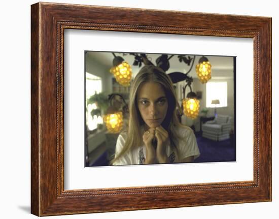 Actress Peggy Lipton-Vernon Merritt III-Framed Photographic Print