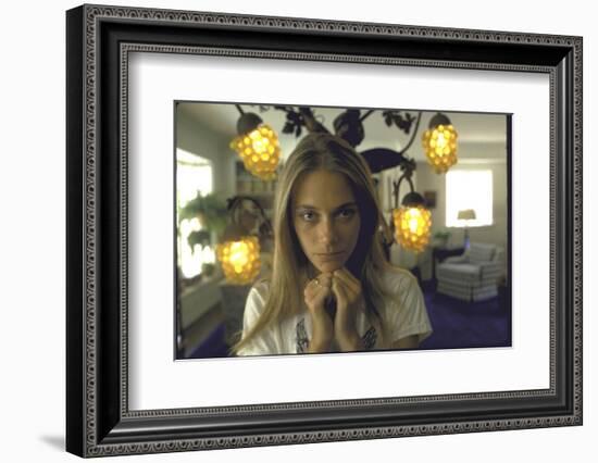 Actress Peggy Lipton-Vernon Merritt III-Framed Photographic Print