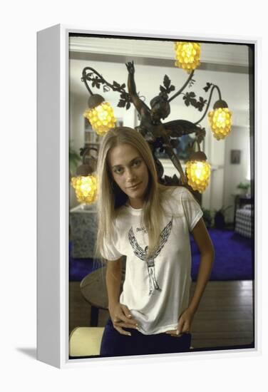 Actress Peggy Lipton-Vernon Merritt III-Framed Premier Image Canvas