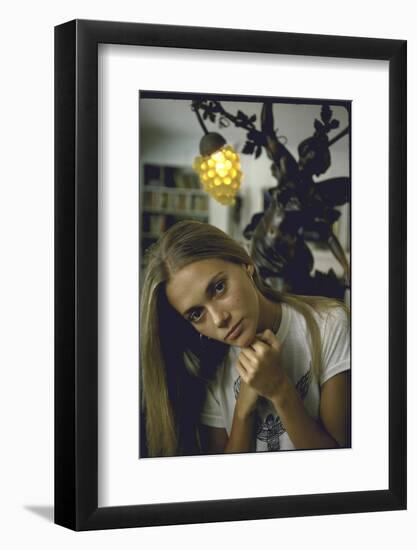 Actress Peggy Lipton-Vernon Merritt III-Framed Photographic Print