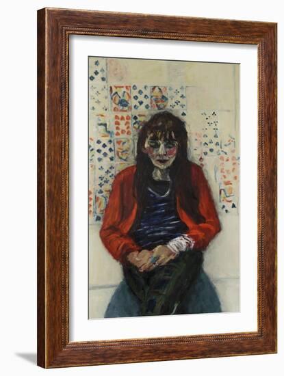 Actress-Playwrite, 2015-Julie Held-Framed Giclee Print