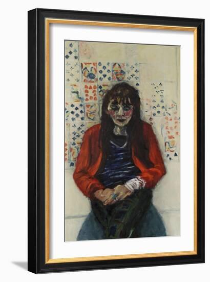 Actress-Playwrite, 2015-Julie Held-Framed Giclee Print